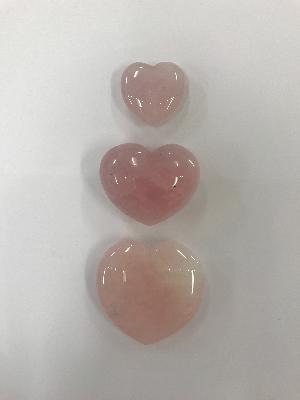Crystal Hearts Rose Quartz