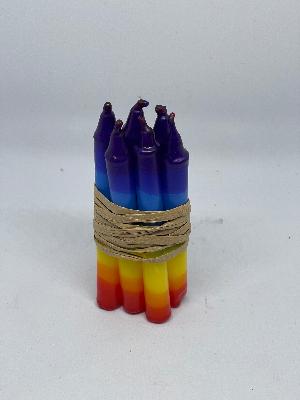 Wish And Prayer Candles Rainbow