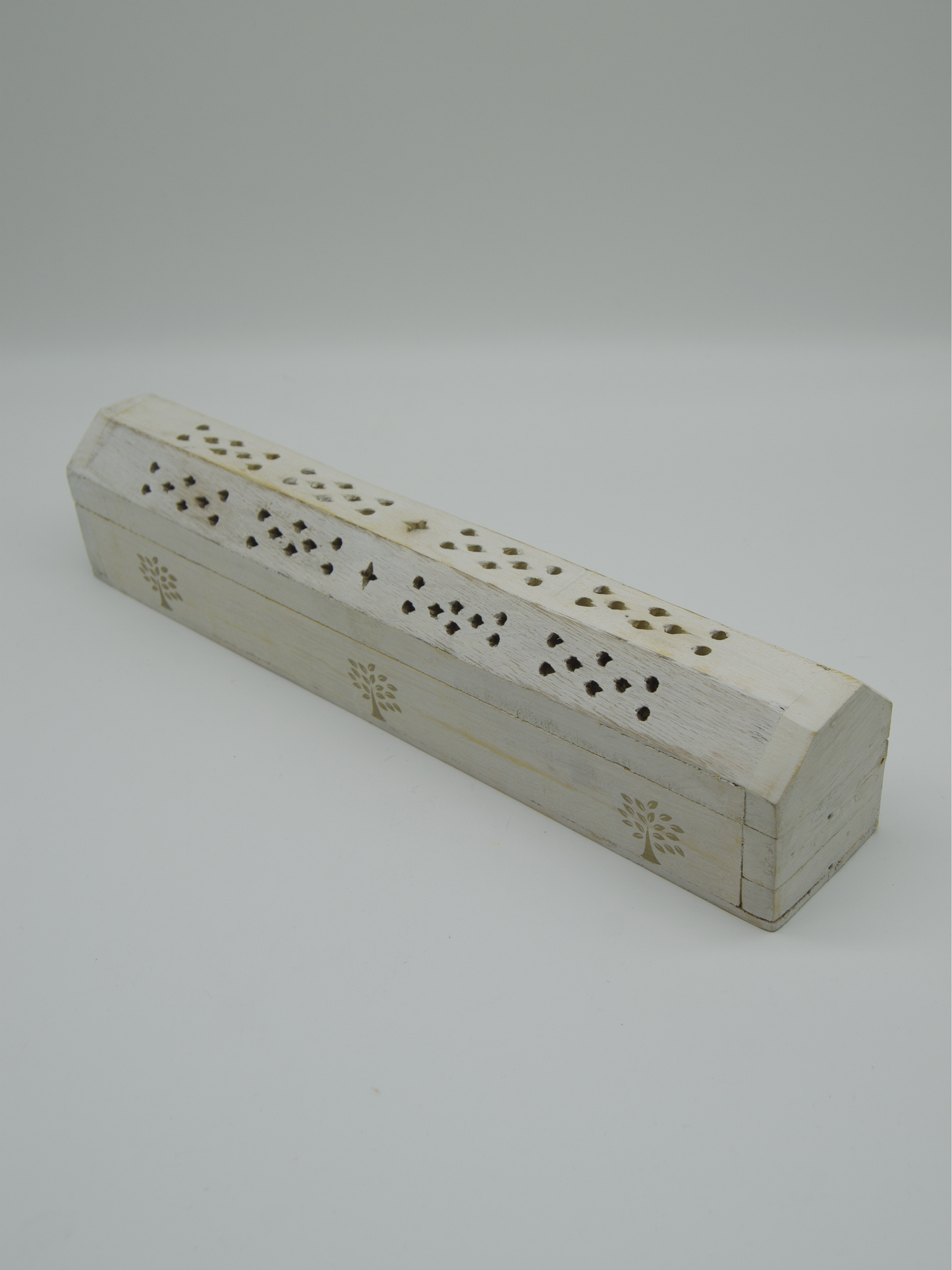 Incense Cone Holder White Wash