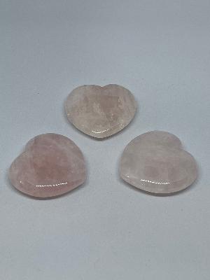 Crystal Hearts Rose Quartz