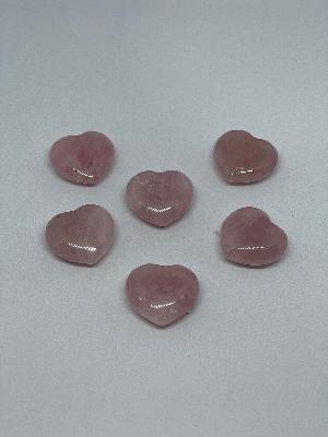 Crystal Hearts Rose Quartz