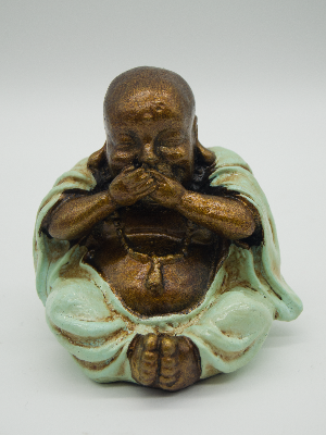 Buddha Set Of 3 Hear See And Speak No Evil 8.5cm
