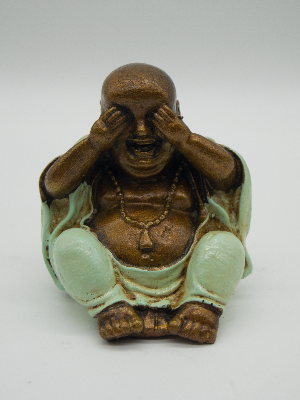 Buddha Set Of 3 Hear See And Speak No Evil 8.5cm