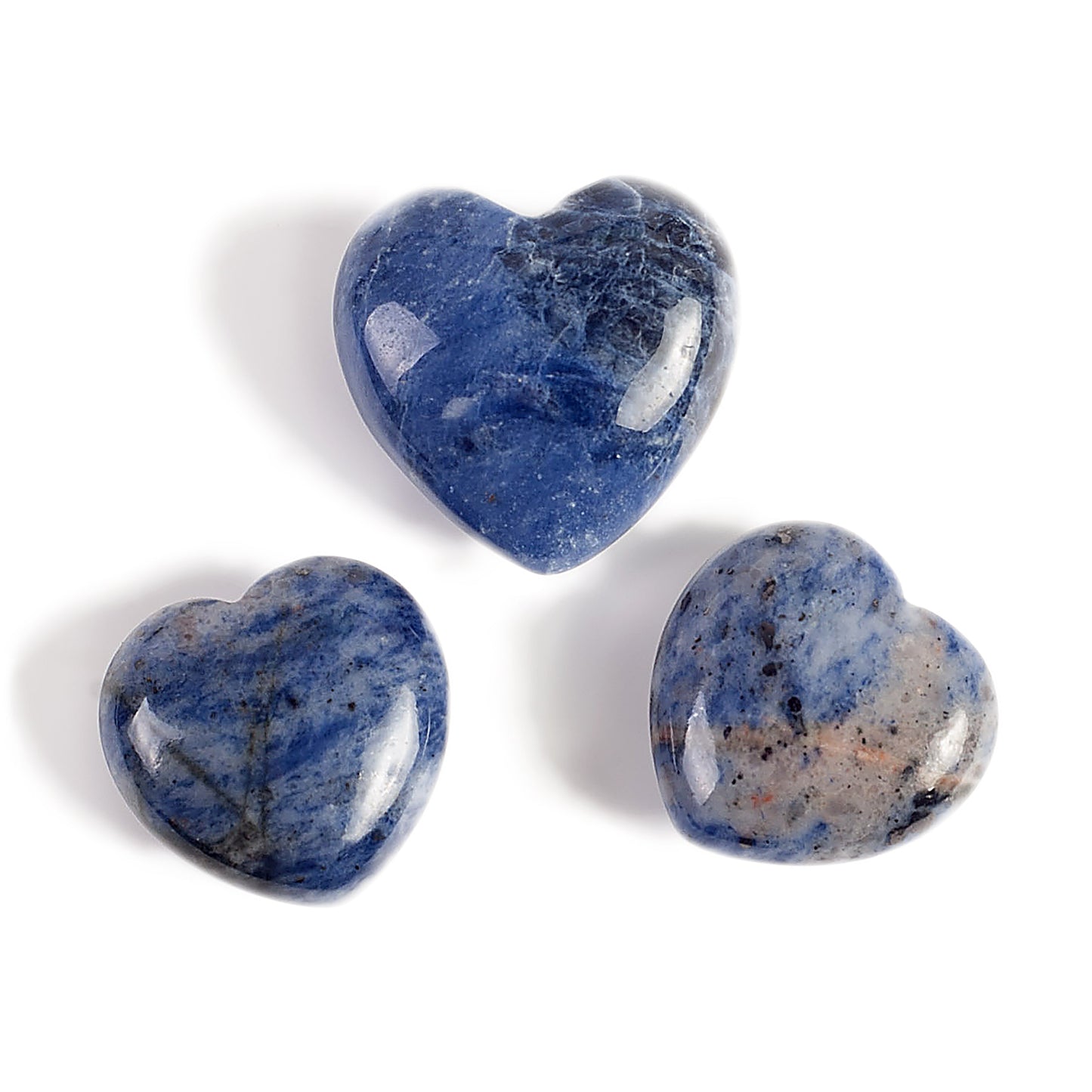 Crystal Hearts Sodalite