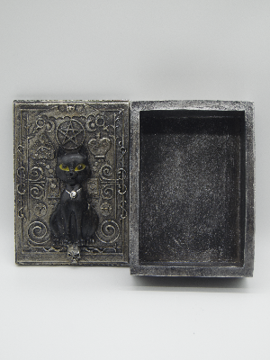 Black Cat Spirit Tarot Or Jewellery Box