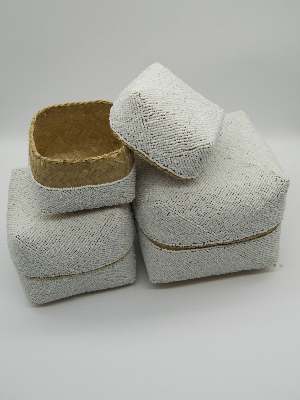 Beaded Baskets Small Medium Large