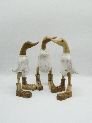 Duck Bamboo Whitewash In Boots