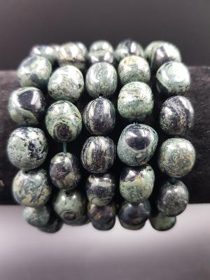 Bracelet : Tumbled Stones Jasper Kambaba