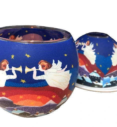 Glowing Art de Lumina Candle Holders Imported From Germany
