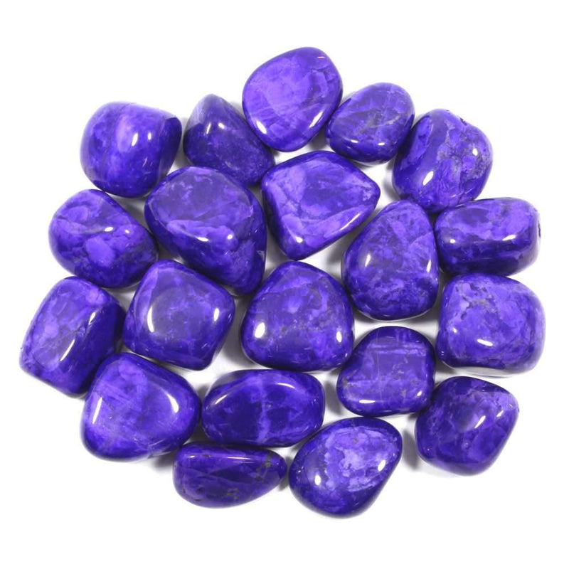 Tumbled Stones Purple Howlite