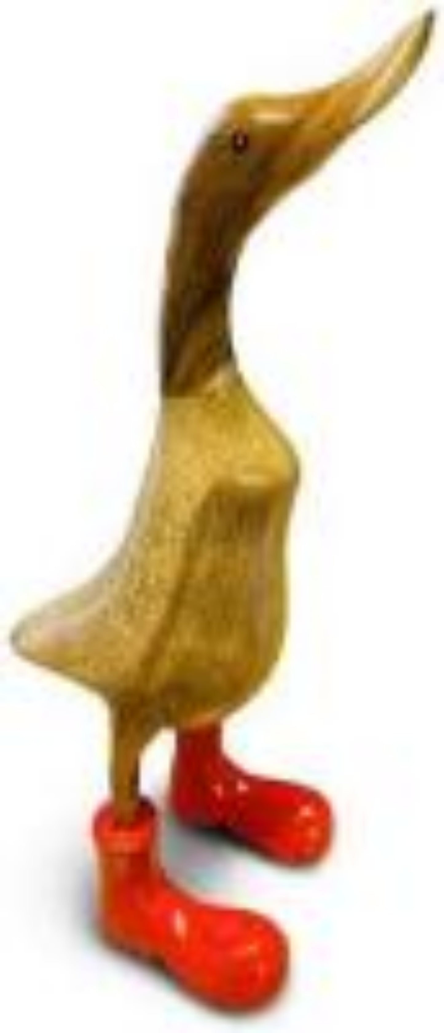 Duck Wooden Orange Flower Boots