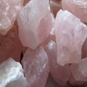 Crystal Rose Quartz Rough Pieces