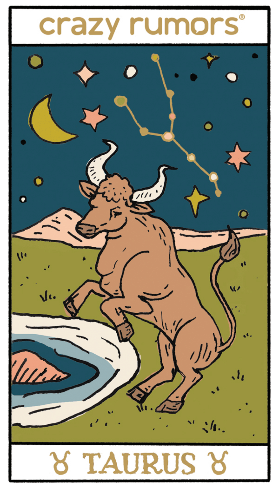 Crazy Rumors - Taurus Zodiac Lip Balm