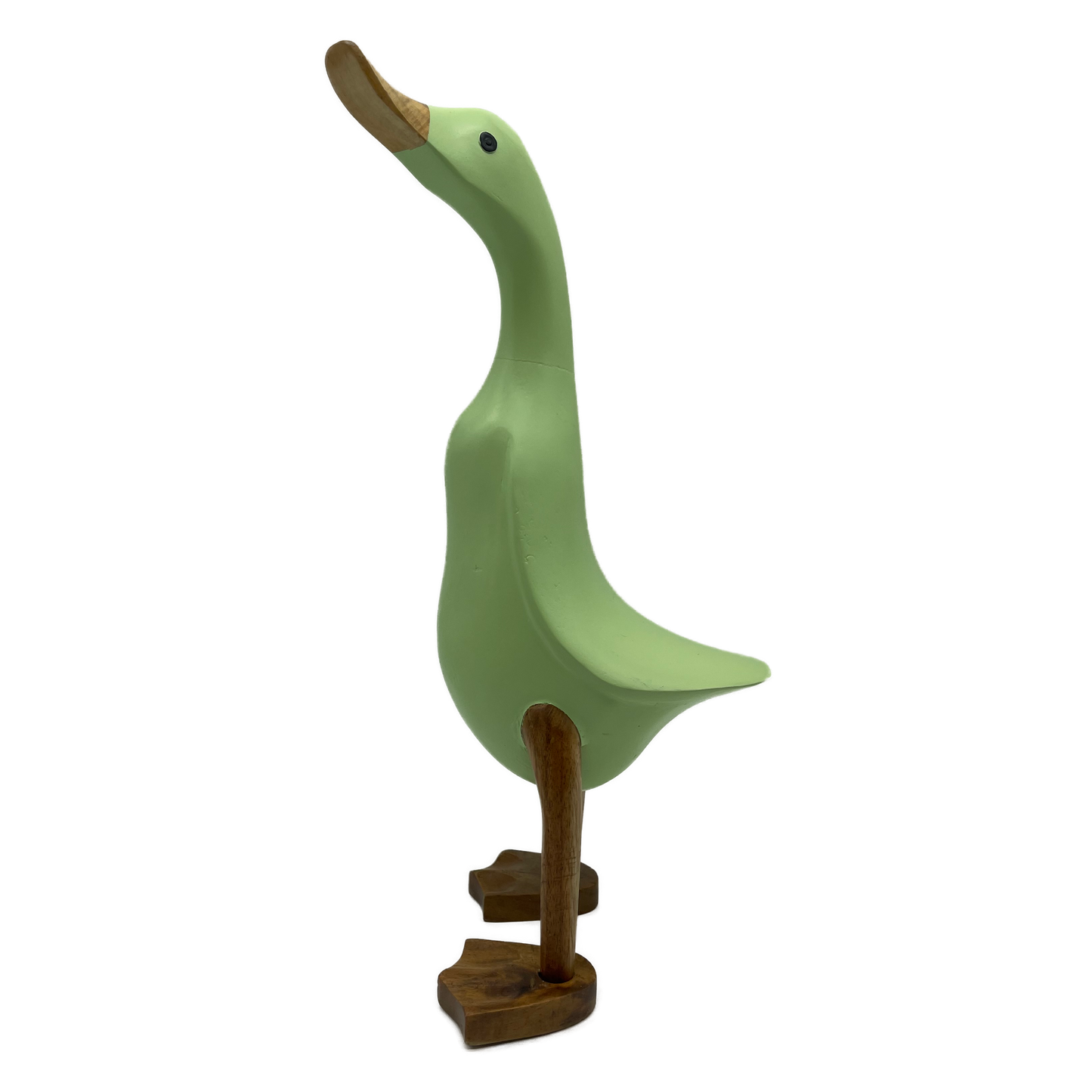 Duck Wooden Green 3 Sizes