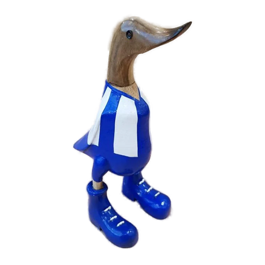 North Melbourne 40cm Wooden Duck Kangaroos