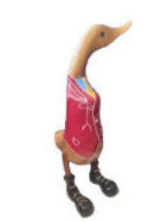 Doctor  Duck Red Coat