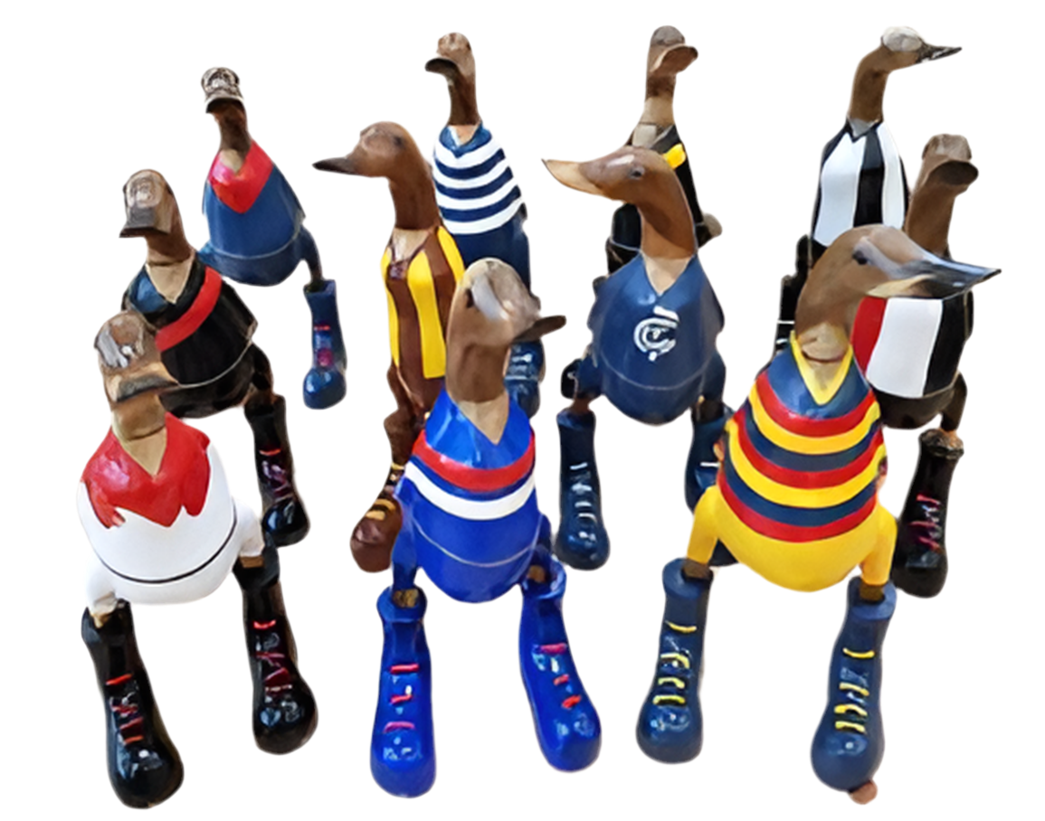 AFL Footy Ducks 40cm