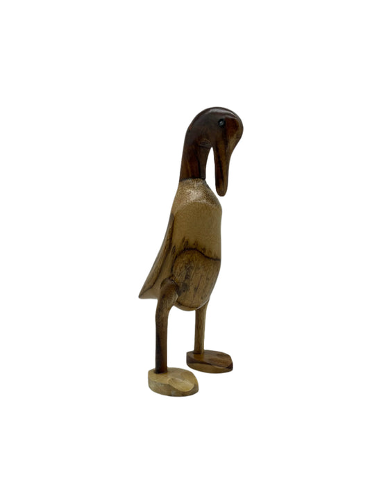 A Duck Wooden Natural   35cm