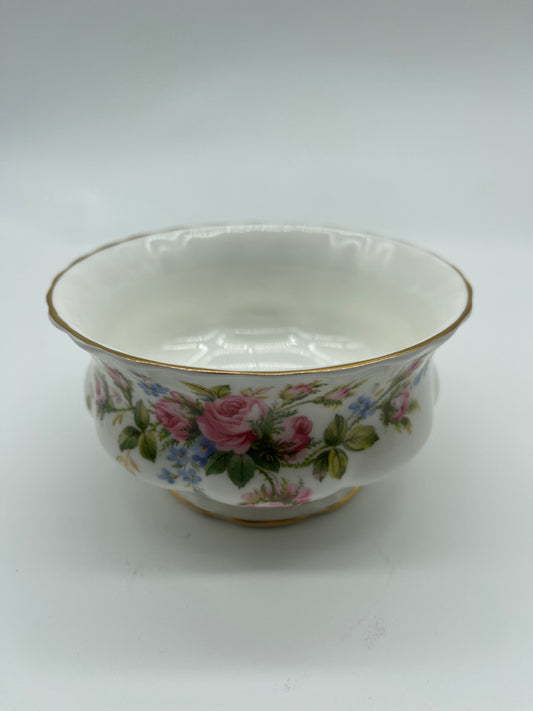 Moss Rose Royal Albert Open Sugar Bowl Made Is England (New)