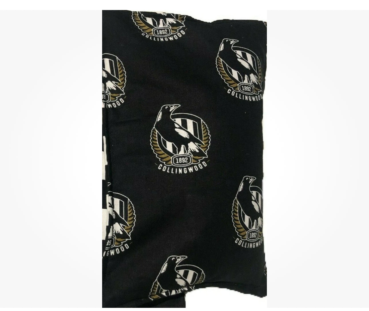 Footy Wheat Bag Heat Packs Collingwood