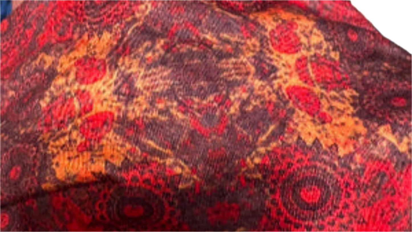 Boho Chic Headbands Paisley Assorted Colours 3 For $10.00