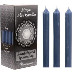 Magic Mini Candles Grey  Sandalwood
