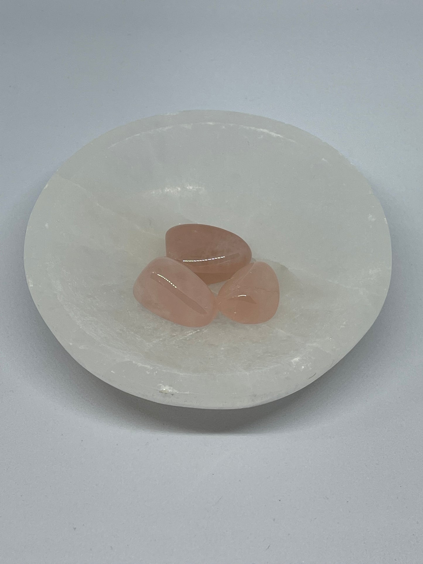 Tumbled Stones Rose Quartz A Grade Brazil 3 Stones For $2.00