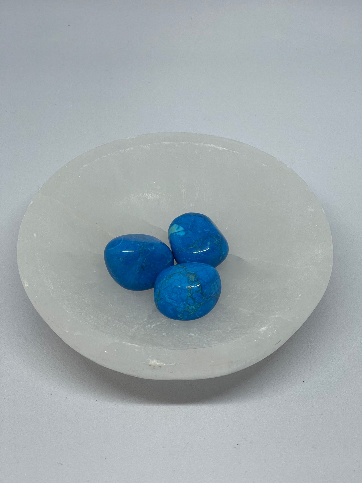 Tumbled Stones Howlite Blue