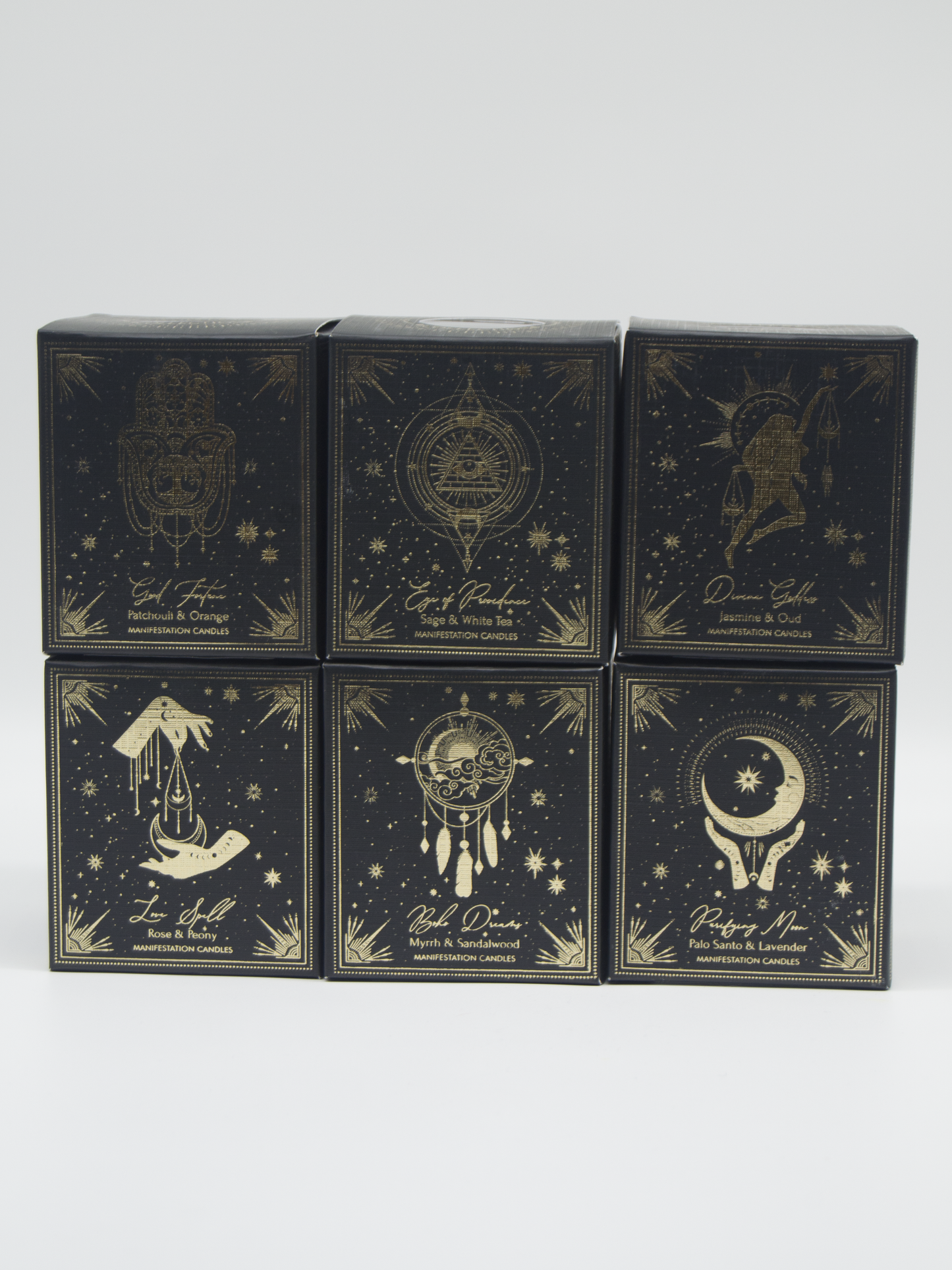 Esoteric Manifestation Candles 6 Assorted (Gift Box)
