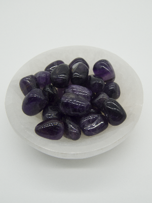 Tumbled Stones Amethyst Cape AA 3 Stones For $2.00
