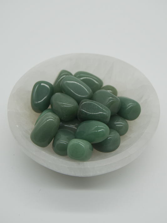 Tumbled Stones Green Aventurine 3 Stones For $2.00