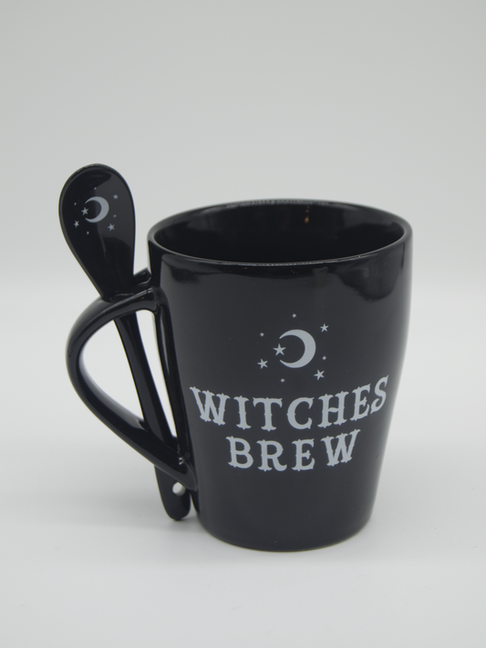 Witches Brew Mug and Spoon Set