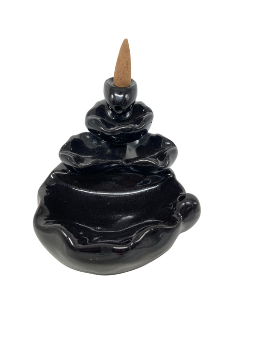 Back Flow incense Burner With 10 Cones Included