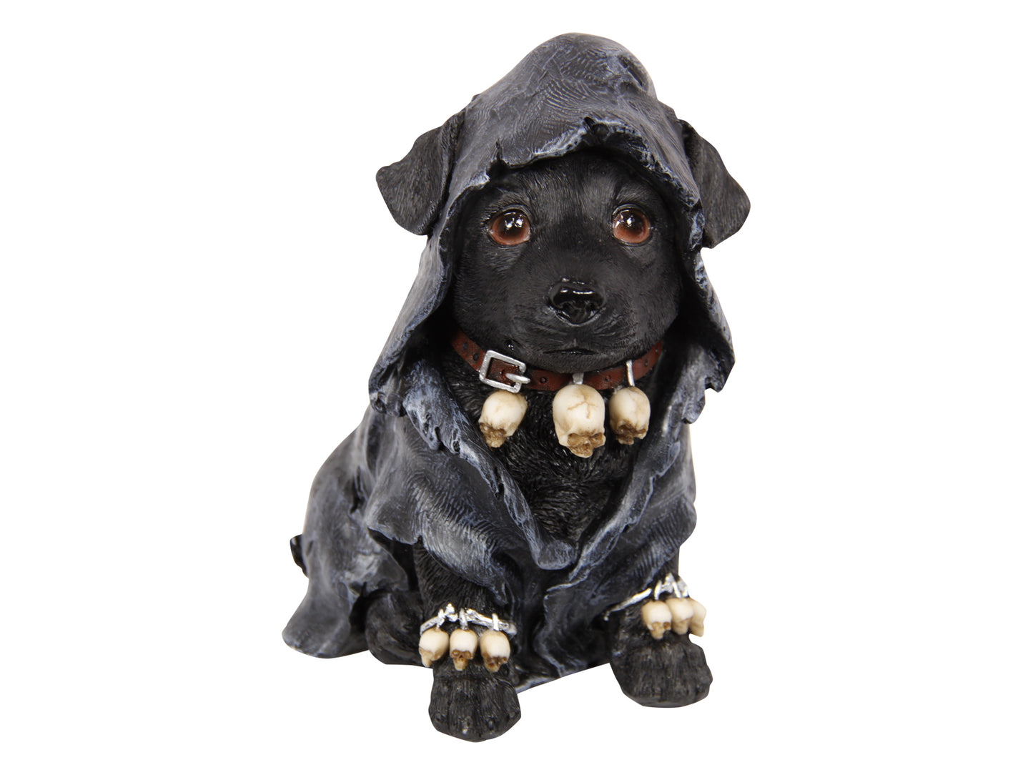 Dog In A Cloak Gothic 18cm