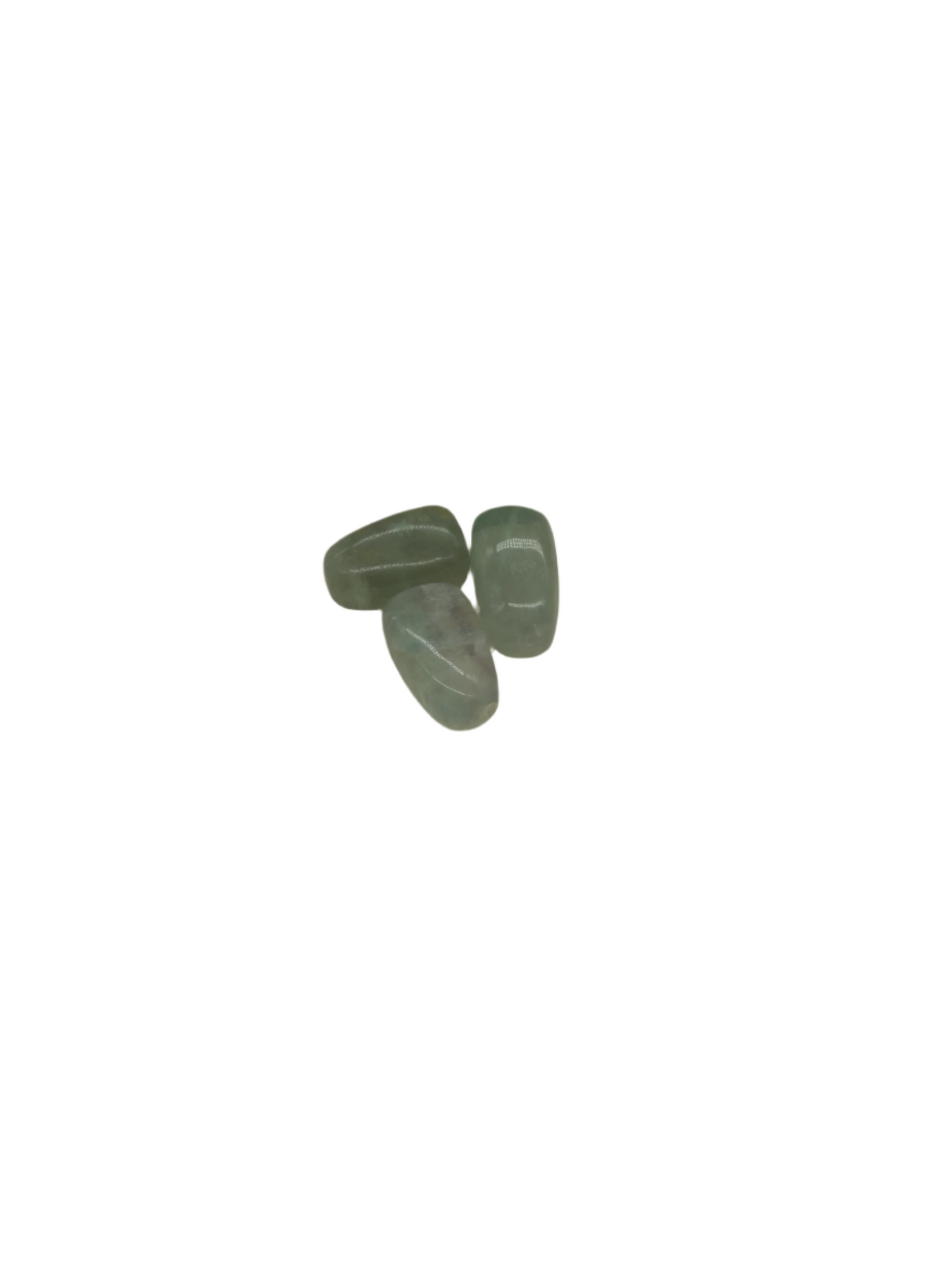 Tumbled Stones Fluorite Green 3 Stones For $2.00