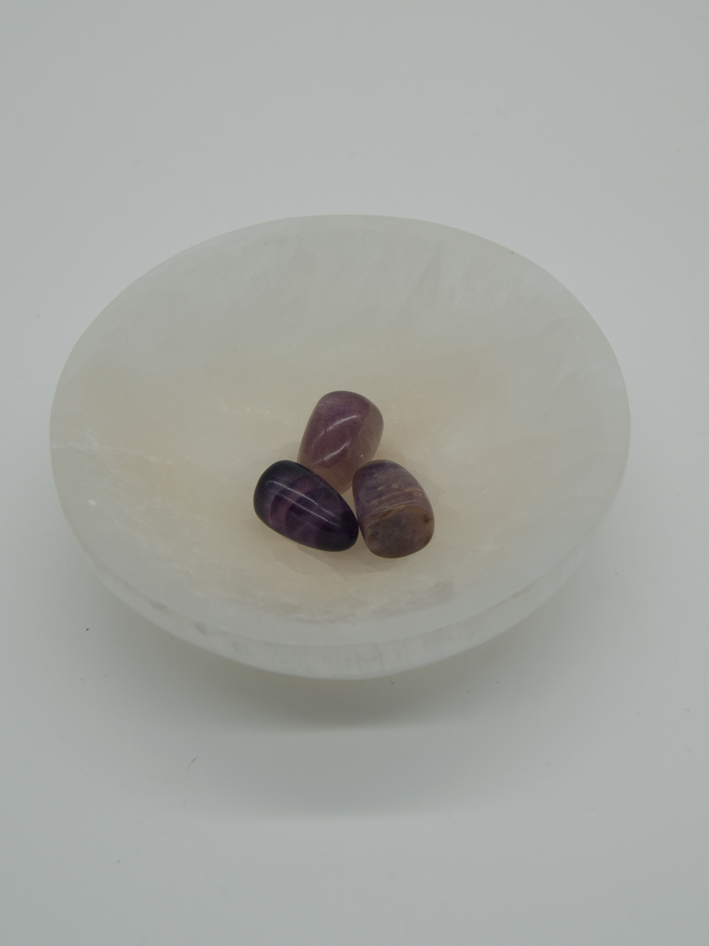 Tumbled Stones Fluorite Rainbow 3 Stones For $2.00