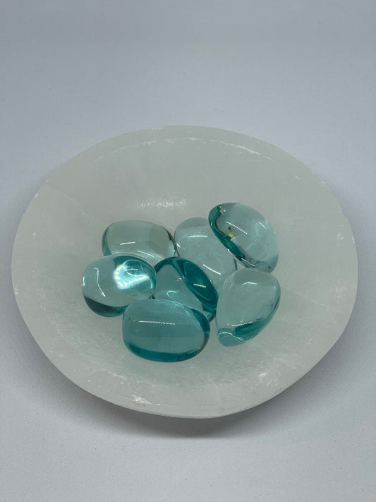 Tumbled Stones Obsidian Blue