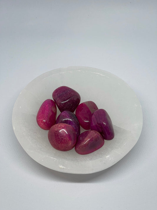 Tumbled Stones Pink Agate