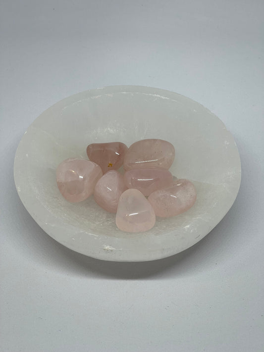 Tumbled Rose Quartz China