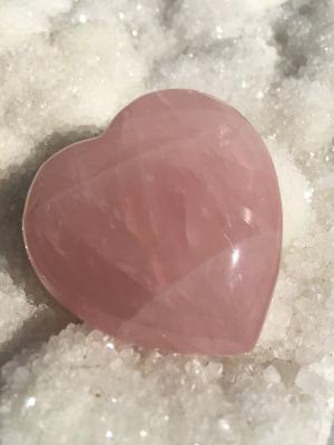 Crystal Hearts Rose Quartz