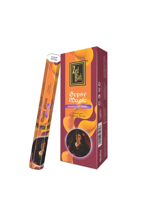 Incense Zed Black Fab Gypsy Magic Premium