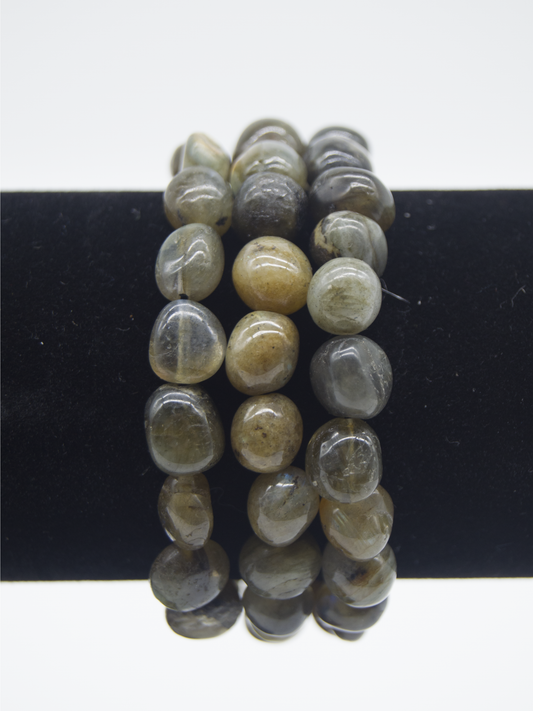 Bracelet : Tumbled Stones Labradorite