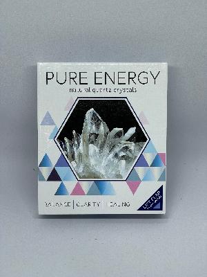 Pure Energy Natural Quartz Crystals Gift Box