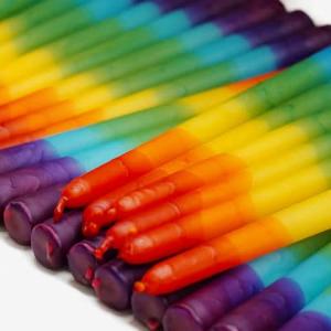Wish And Prayer Candles Rainbow