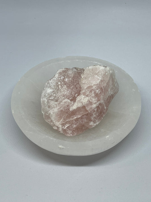 Crystal Rose Quartz Rough Pieces
