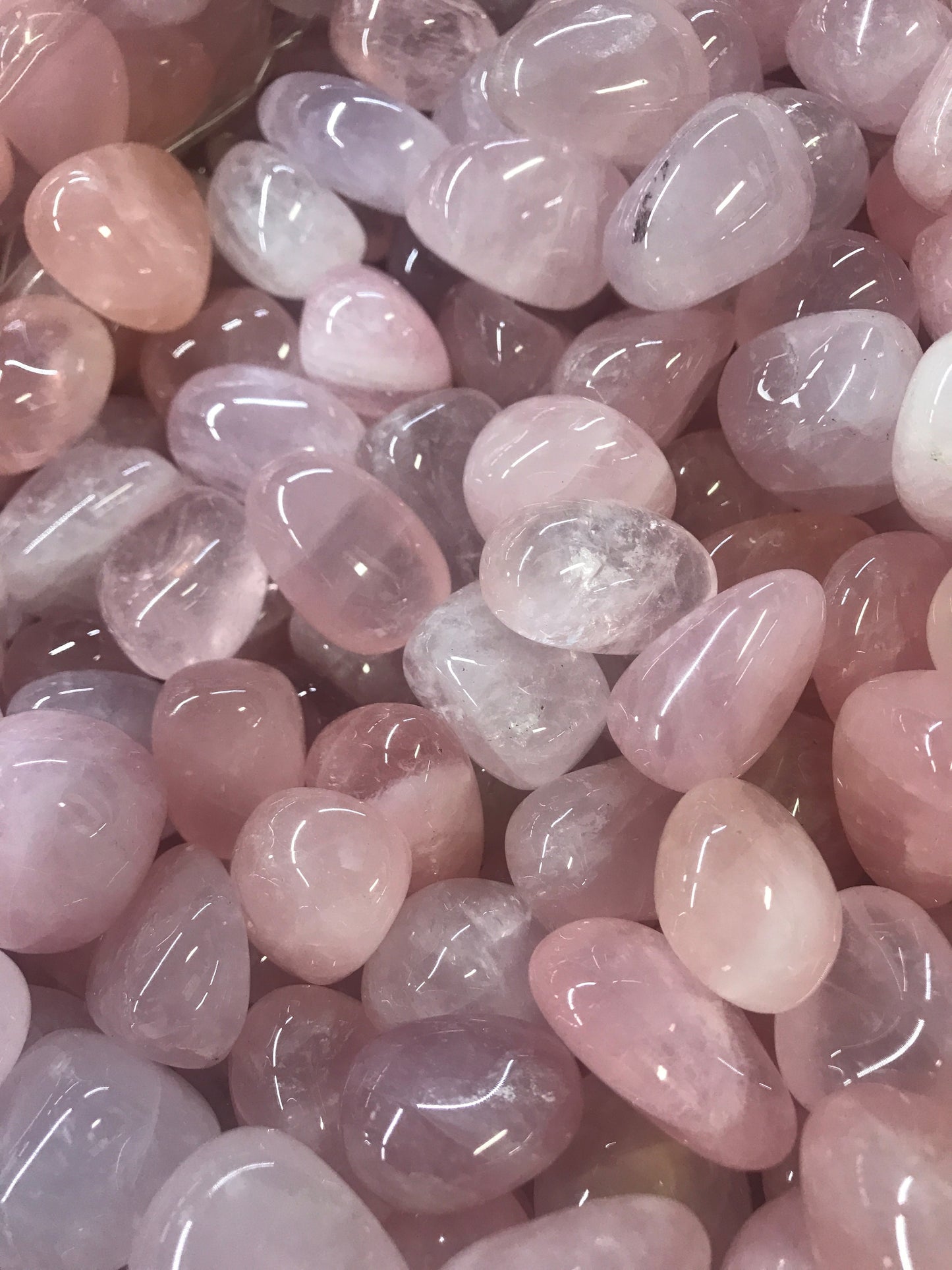 Tumbled Rose Quartz China