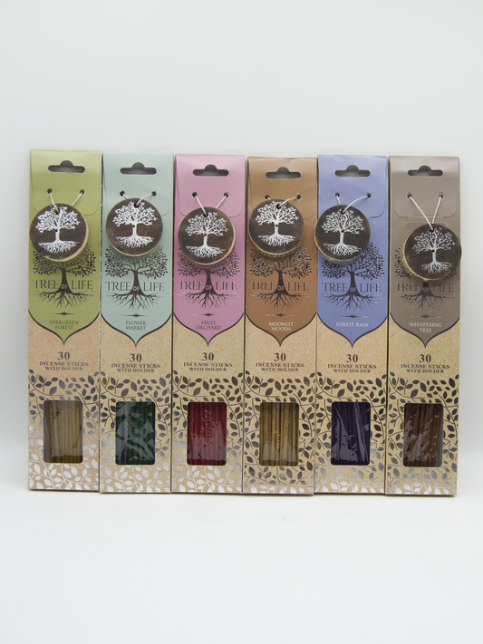 Incense Sticks  Tree Of Life With Holder