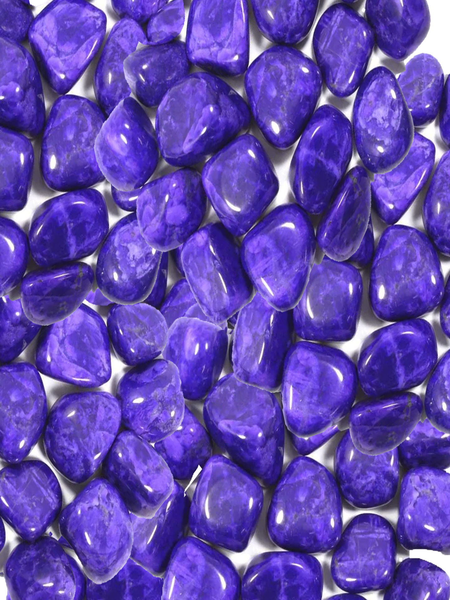 Tumbled Stones Purple Howlite