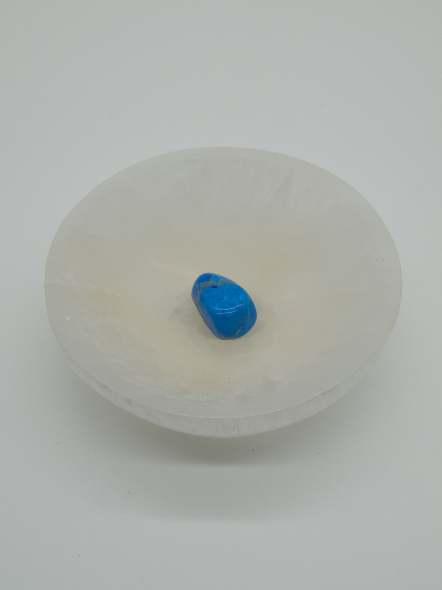 Turquoise Howlite Tumbled Stones 3 Stones $2.00