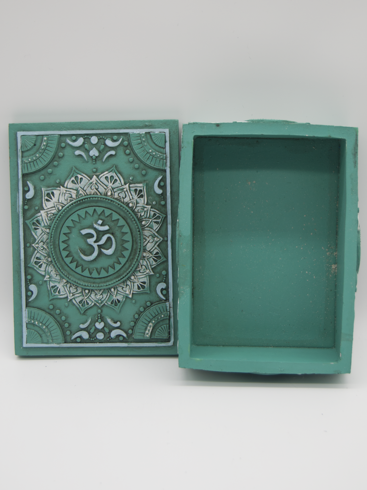 Turquoise Ohm Relaxation Tarot Box